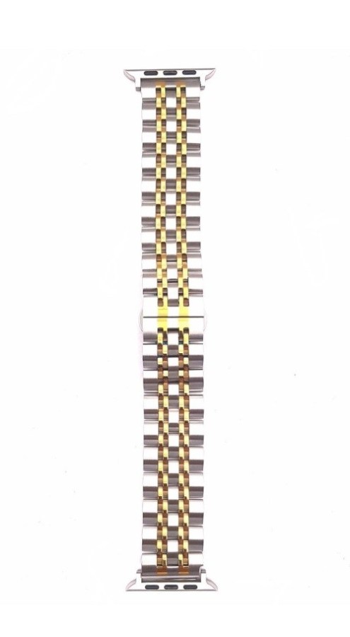 Sarı ve Gümüş Çelik Akıllı Saat Kordon FSWMK1005-D