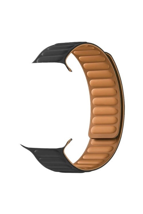 Siyah Silikon 44 mm Saat Kordonu FSWMSK44-S