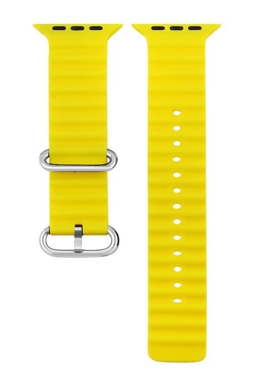 Sarı Silikon 44 mm Saat Kordonu FSWSK244-Y